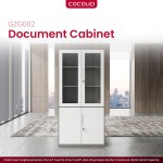 Glass Door Steel Storage Cabinet GZG002