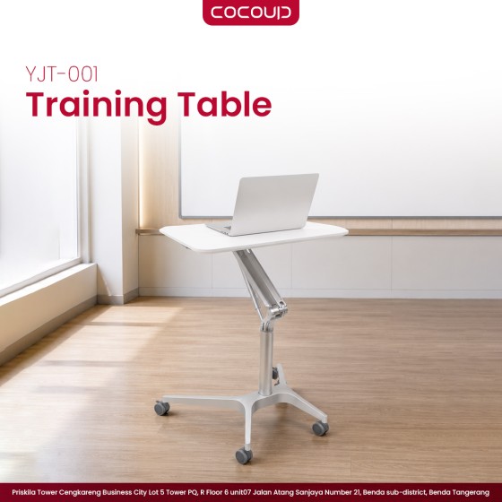Height Adjustable Mobile Side Table YJT-001
