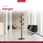 Solid Wood Coat Rack YMJ001