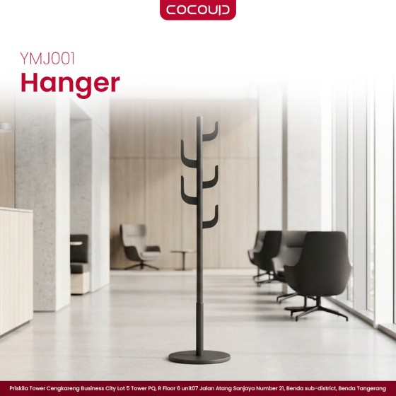 Solid Wood Coat Rack YMJ001