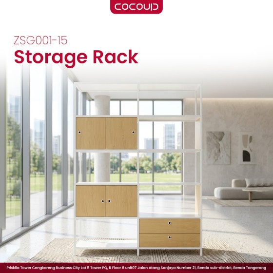 Large Steel Frame Storage Cabinet ZSG001-15