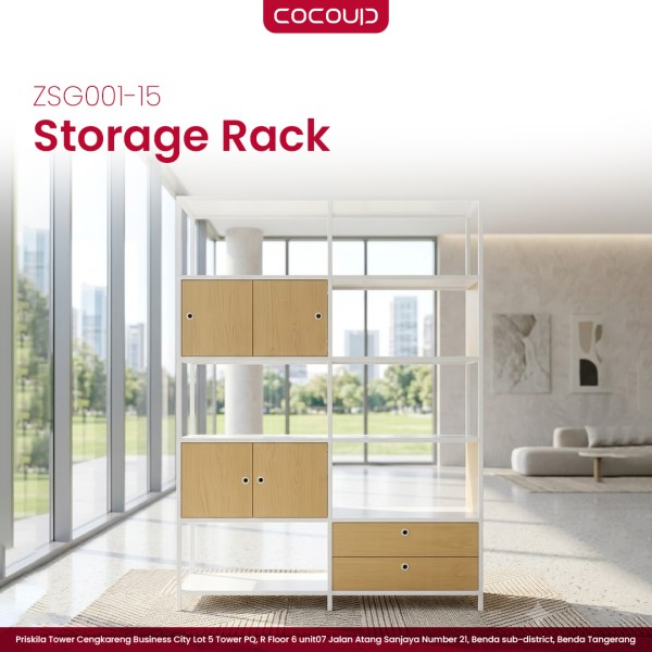 Large Steel Frame Storage Cabinet ZSG001-15