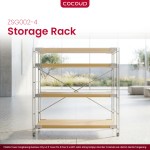 Steel Frame Storage Cabinet ZSG002-4