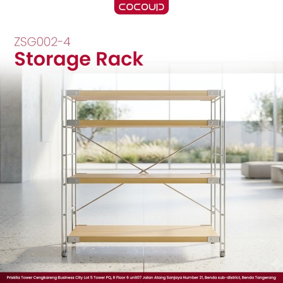 Steel Frame Storage Cabinet ZSG002-4