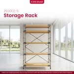 Steel Frame Storage Cabinet ZSG002-5